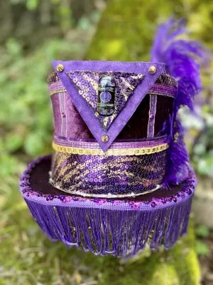Purple Passion Fancy LED Top Hat